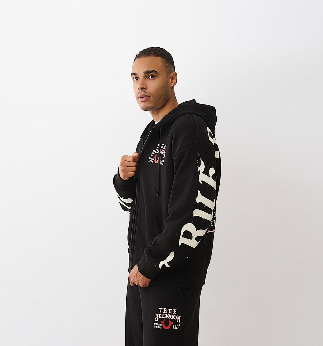 Script Logo Zip Hoddie