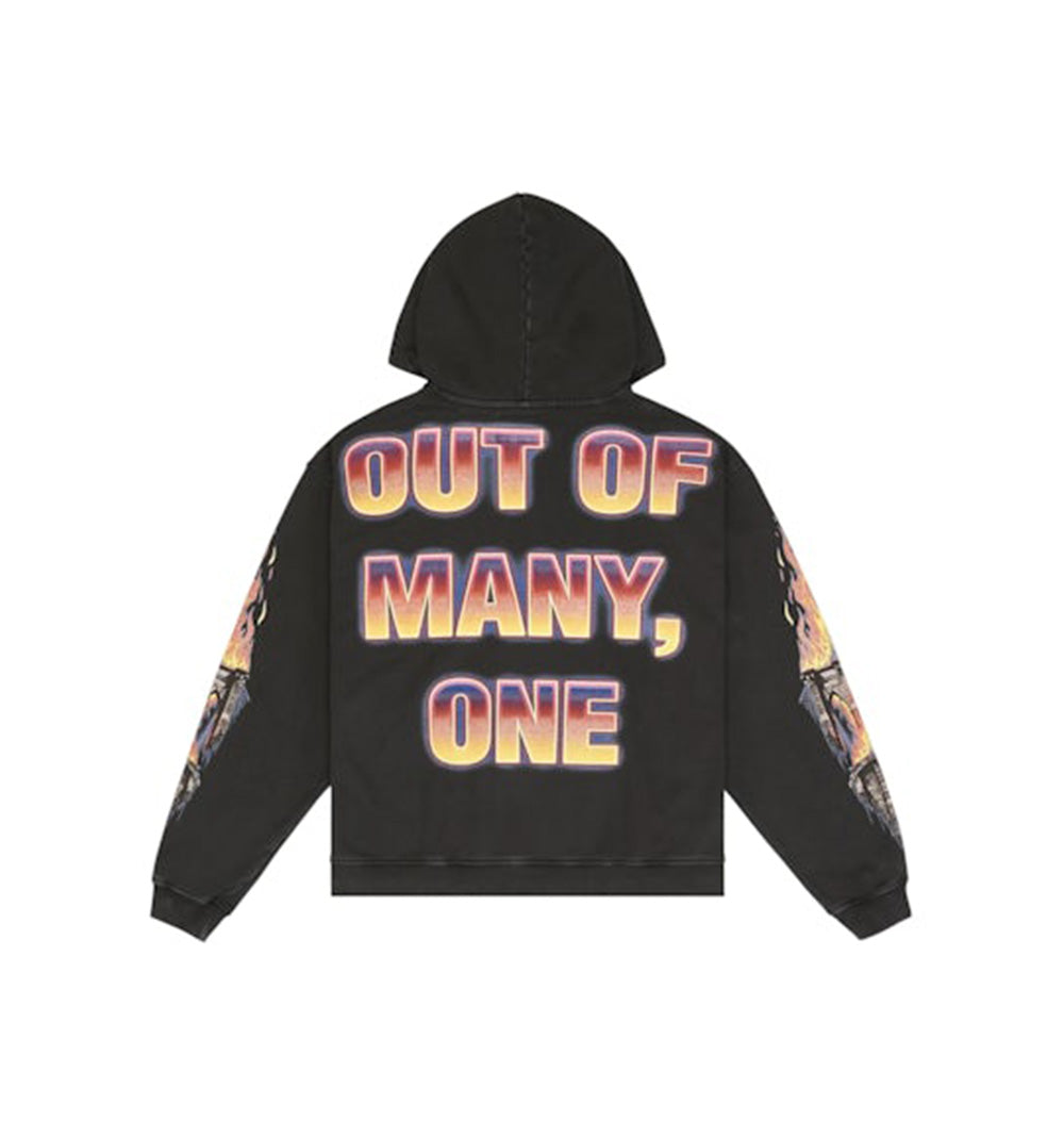 Burnt Bridges Hoodie (Black Wash)