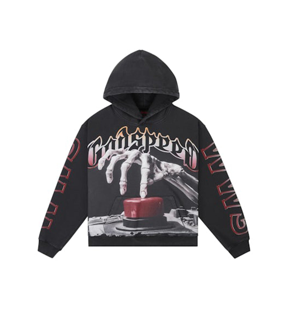 Code Red Hoddie (Black Wash)