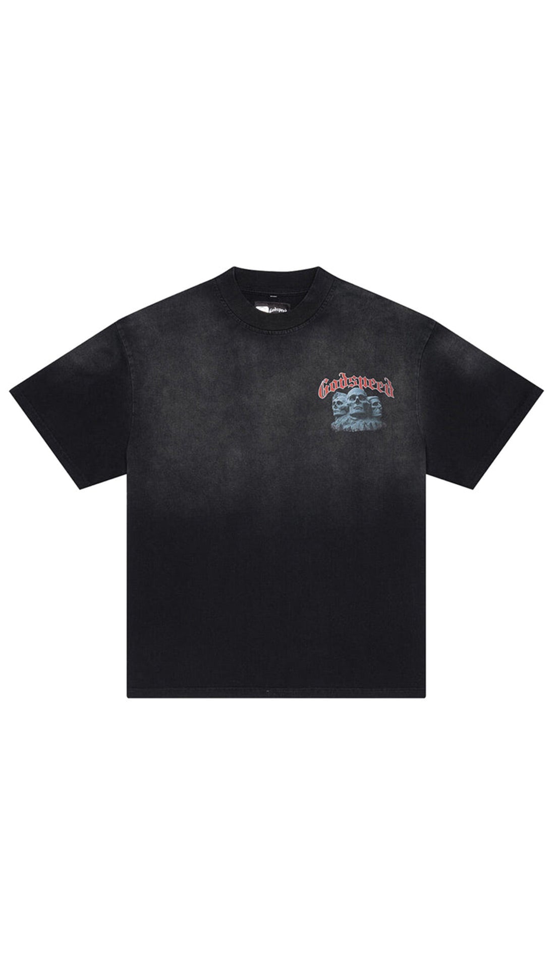 Godspeed Unisex Mount Rush Crew Neck T-Shirt Black Premium Lounge NY