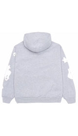 Sp5der Beluga Hoodie Heather Grey Mens