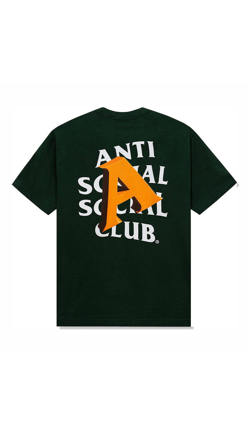 Buy Anti Social Social Club A Is For Tee Green