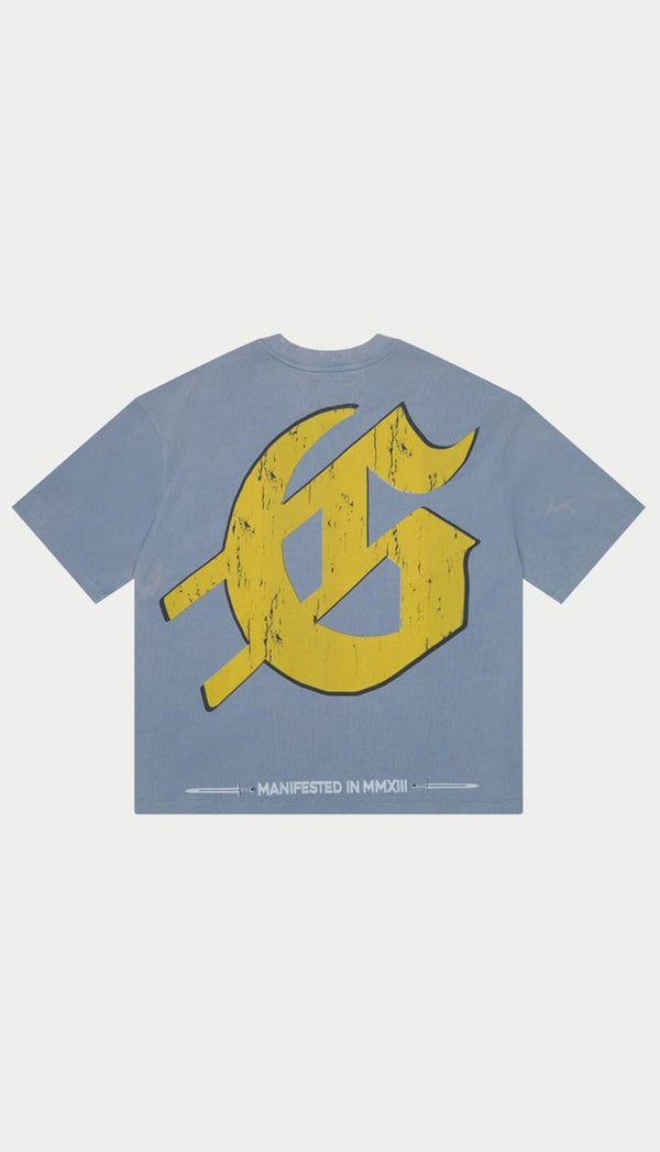 GODSPEED NEW YORK  Chrome Liberty__T-Shirt Sky blue