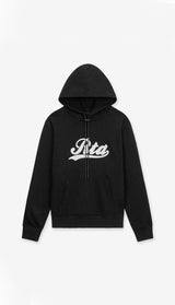 RTA HOODIE _ BLACK COLLEGIATE SCRIPT