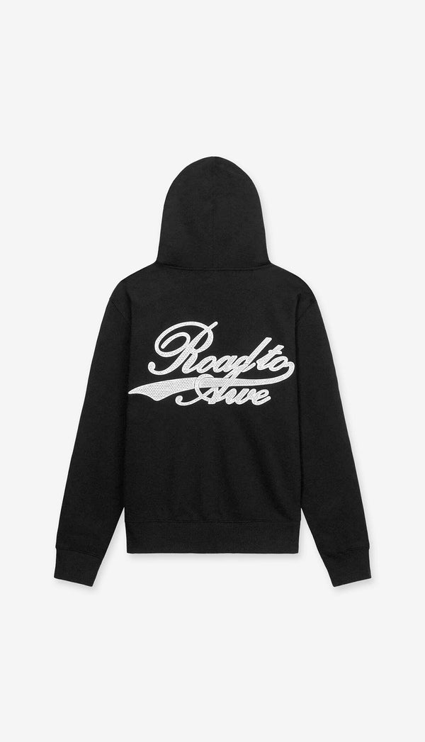 RTA HOODIE _ BLACK COLLEGIATE SCRIPT