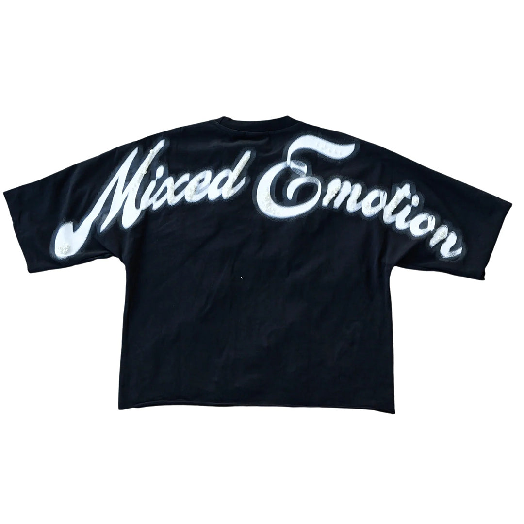 Black Pearl Cropped Tee