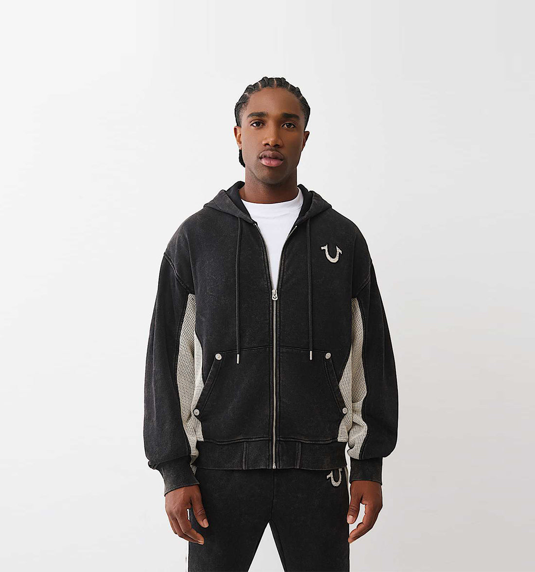 Mesh Inset Jogger Set