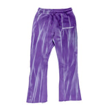 Retrovert Flare Purple Sweatpants