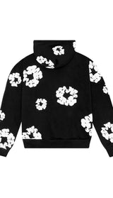 Denim Tears The Cotton Wreath Hooded Sweatshirt Black