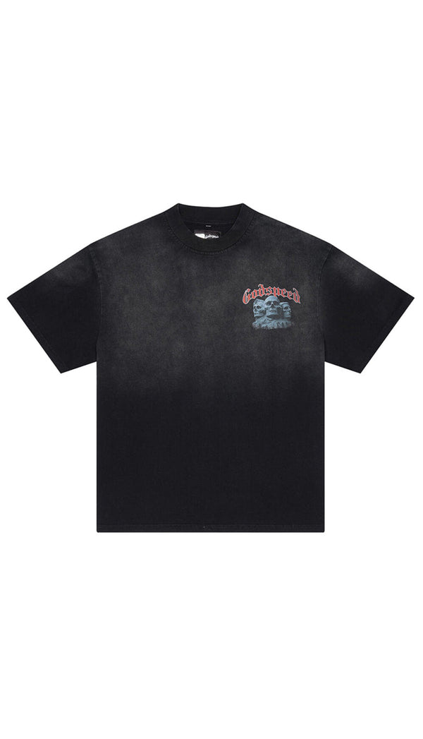 Godspeed Unisex Mount Rush Crew Neck T-Shirt Black  Premium Lounge NY