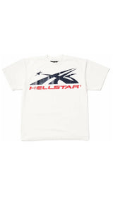 Hellstar Sport Logo Gel T-shirt White Mens