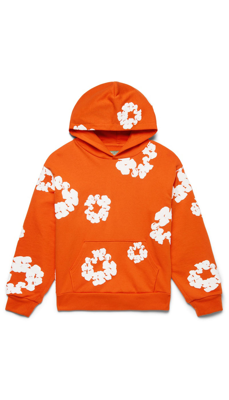 Denim Tears The Cotton Wreath Sweatshirt Orange Mens