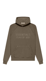 Buy Fear of God Essentials Hoodie Wood